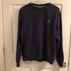 COPY - Navy blue nike sweatshirt large used good …